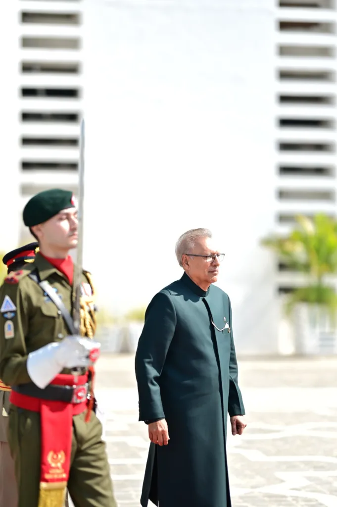 Farewell Guard of Honour for President Dr. Arif Alvi